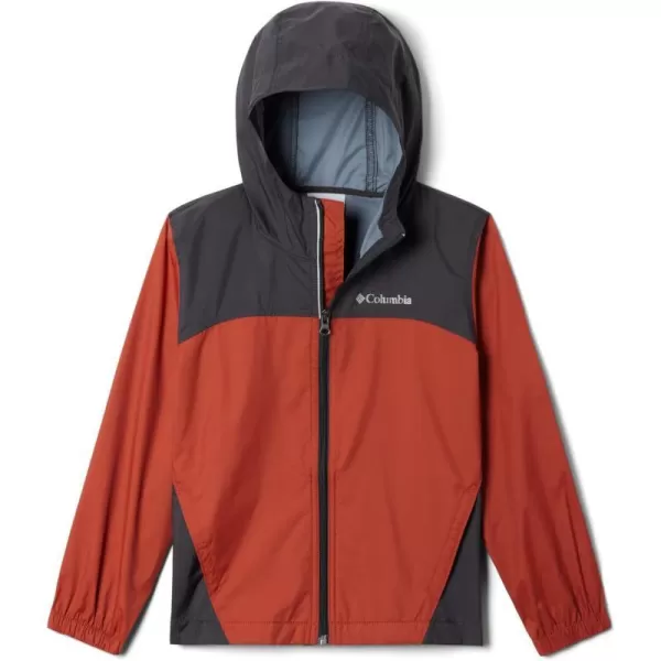 imageColumbia Boys Glennaker Rain JacketWarp RedShark