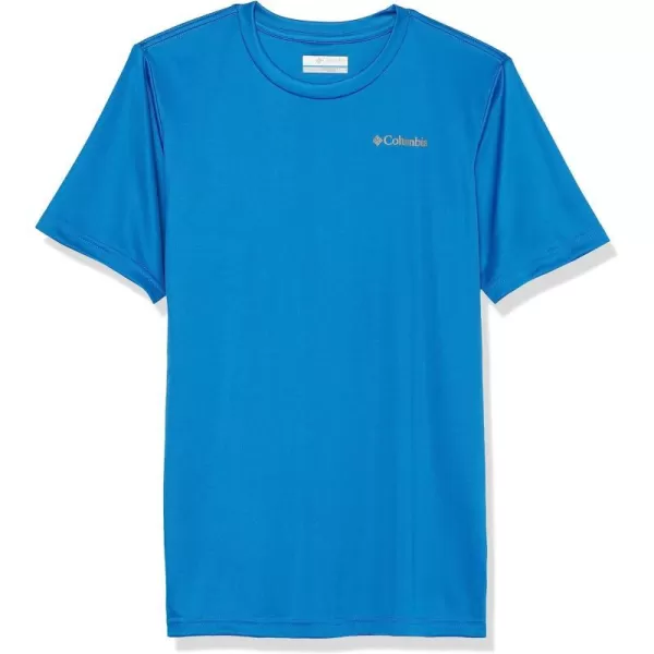 imageColumbia Boys Grizzly Ridge Back Graphic Short Sleeve TeeBright IndigoCsc Est Tough Graphic