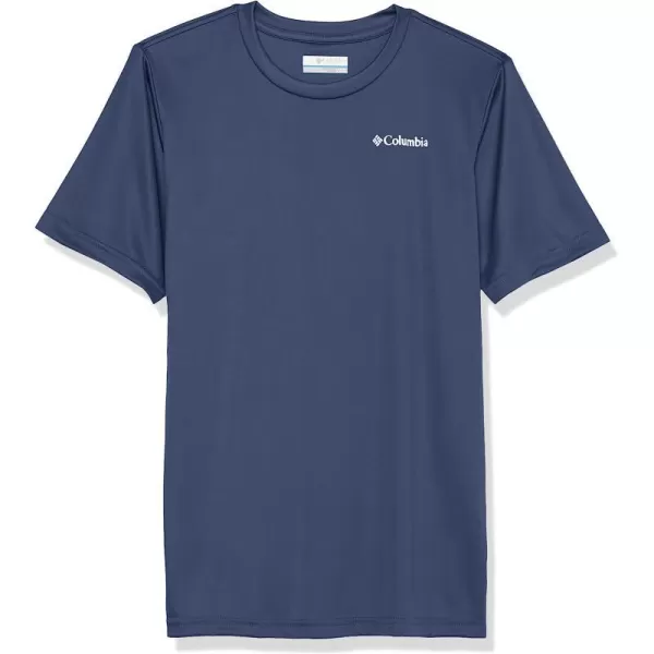 imageColumbia Boys Grizzly Ridge Back Graphic Short Sleeve TeeCollegiate NavyStarry Peaks Graphic