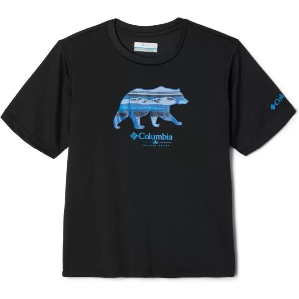 imageColumbia Boys Grizzly Ridge Short Sleeve Graphic ShirtBlackScenic Stroll Graphic