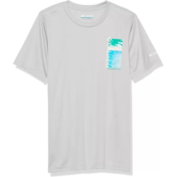 imageColumbia Boys Grizzly Ridge Short Sleeve Graphic ShirtColumbia GreyPositive Outlook Graphic