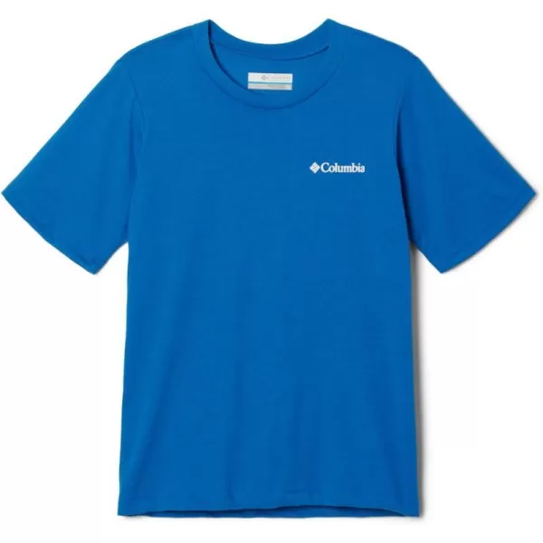 imageColumbia Boys La Poudre Pass Short Sleeve TeeBright IndigoPatriotic Pines Graphic
