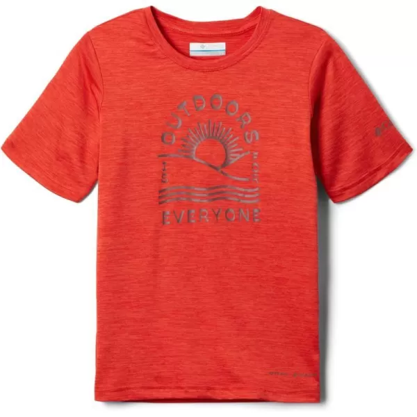 imageColumbia Boys Mount Echo Short Sleeve Graphic ShirtSpicy HeatherOutdoors Everyone Graphic