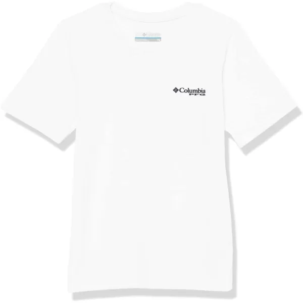imageColumbia Boys PFG Short Sleeve Graphic TeeWhitePfg Elements Graphic