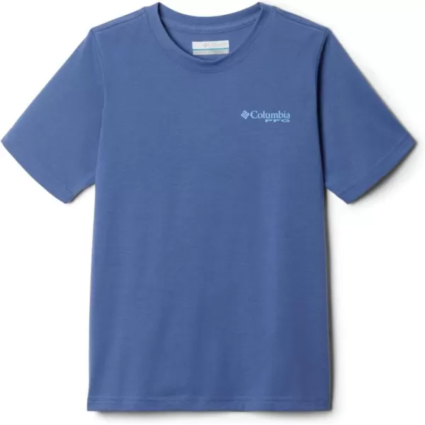 imageColumbia Boys PFG Short Sleeve Seasonal Graphic TeeBluebellSail Tower Graphic