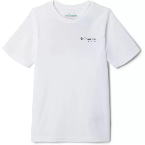 imageColumbia Boys PFG Short Sleeve Seasonal Graphic TeeWhiteFish Star Trout Graphic