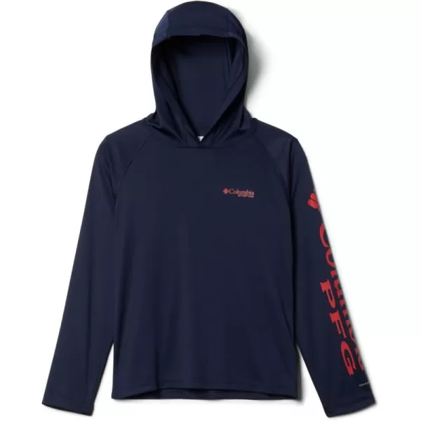 Collegiate Navy/Red Spark Logo
