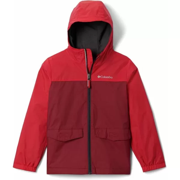 imageColumbia Boys RainZilla JacketRed Jasper Mountain Red