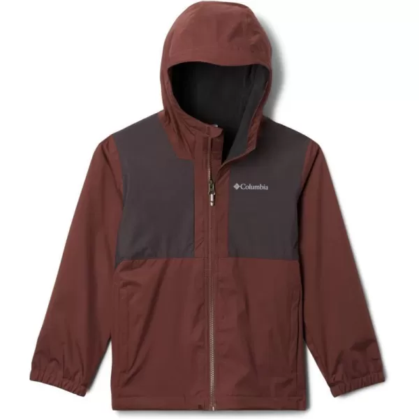 imageColumbia Boys Rainy Trails Fleece Lined JacketLight RaisinBlack Slub
