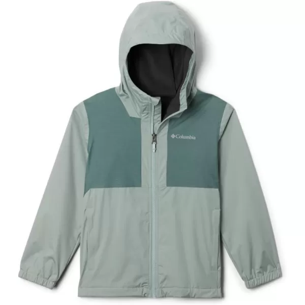 imageColumbia Boys Rainy Trails Fleece Lined JacketNiagaraMetal Slub