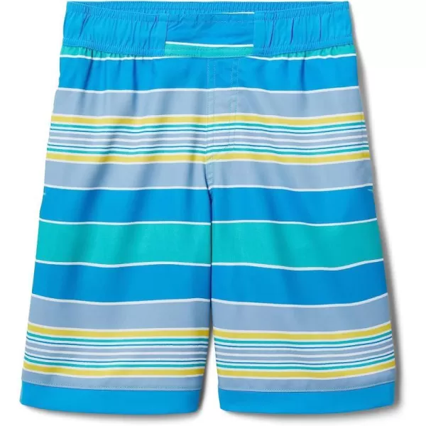 imageColumbia Boys Sandy Shores BoardshortBright Aqua Danby StripeCompass Blue