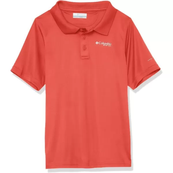 imageColumbia Boys Slack Tide PoloSunset Red