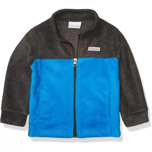 imageColumbia Boys Steens Mountain Ii FleeceAzure BlueCharcoal Heather