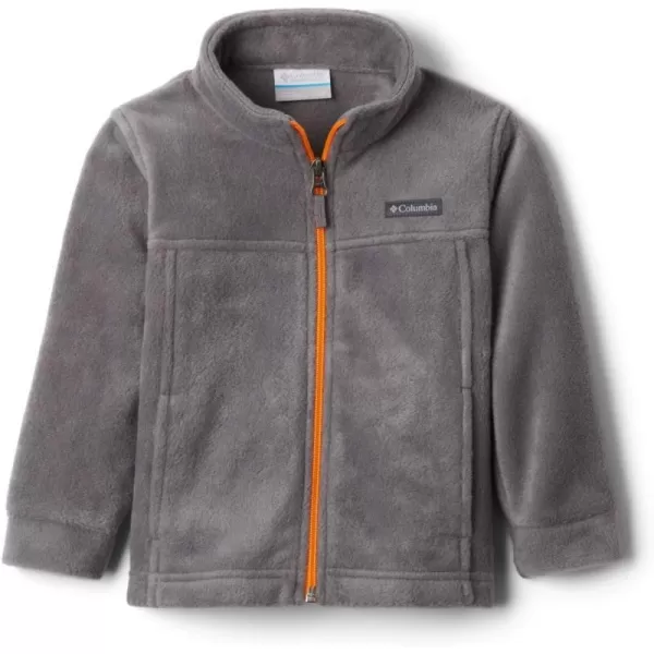 imageColumbia Boys Steens Mountain Ii FleeceCity GreyFlame Orange