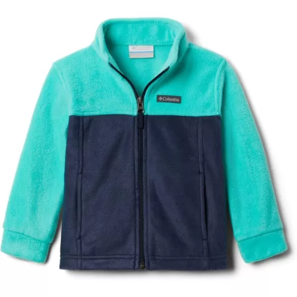 imageColumbia Boys Steens Mountain Ii FleeceCollegiate Navy  Electric Turquoise
