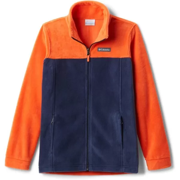 imageColumbia Boys Steens Mountain Ii FleeceCollegiate Navy  Tangy Orange