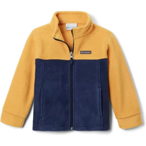 imageColumbia Boys Steens Mountain Ii FleeceRaw HoneyCollegiate Navy