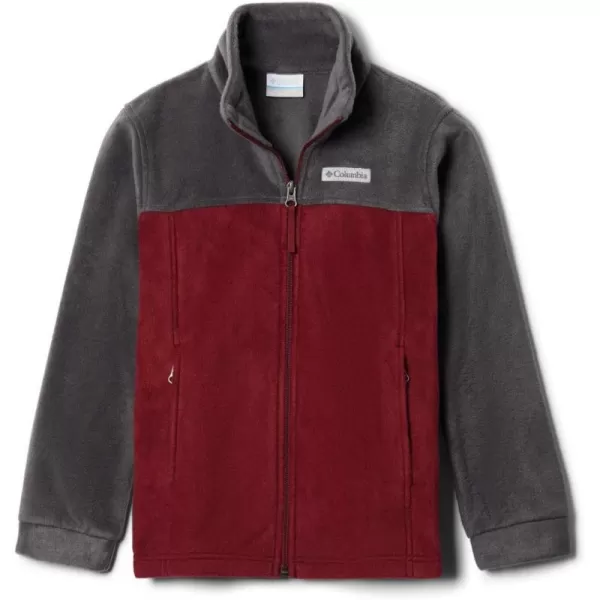 imageColumbia Boys Steens Mountain Ii FleeceRed JasperShark
