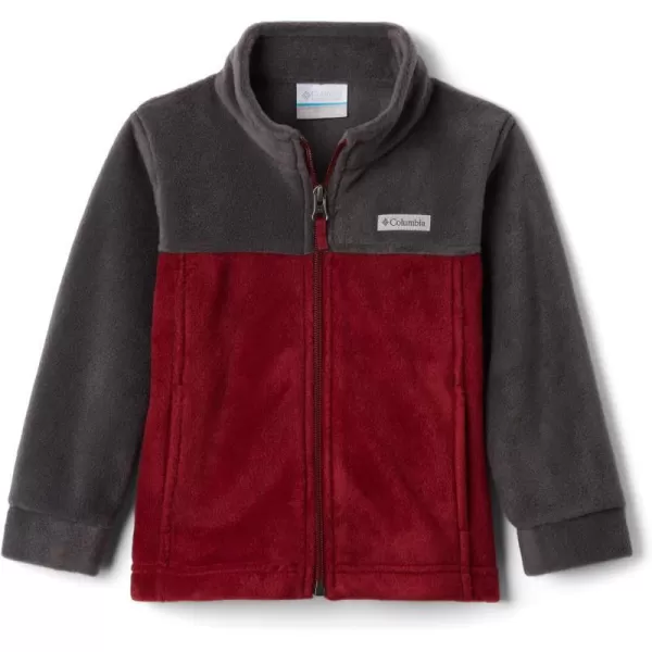 imageColumbia Boys Steens Mt Ii FleeceRed Jasper Shark