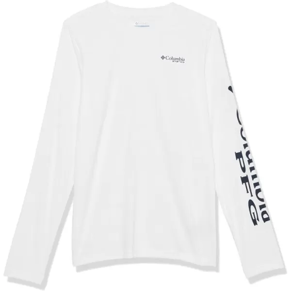 White/Collegiate Navy Logo