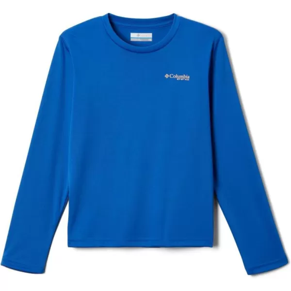 imageColumbia Boys Terminal Tackle PFG Hull Mark Long SleeveVivid BlueHull Mark Marlin