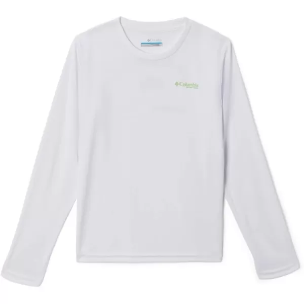 imageColumbia Boys Terminal Tackle PFG Hull Mark Long SleeveWhiteHull Mark Tuna