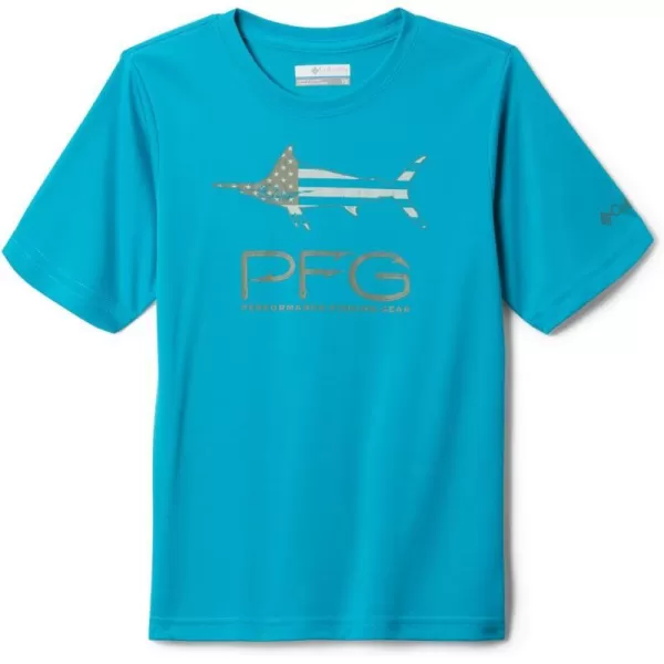 Ocean Teal/Marlin America Graphic