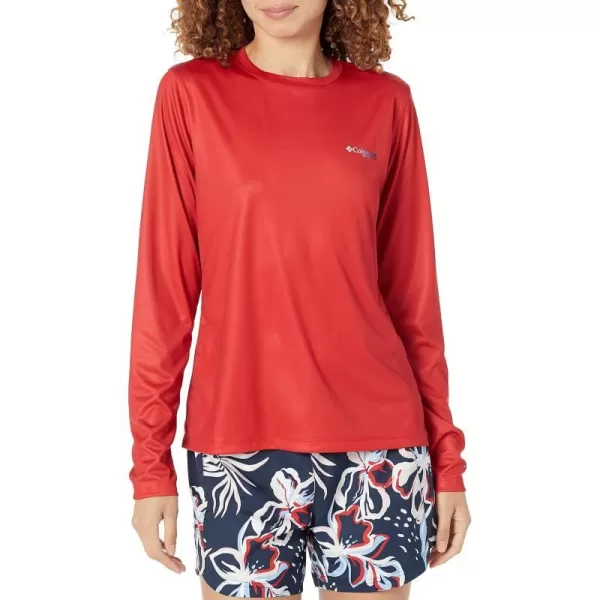 imageColumbia Boys Tidal Tee PFG Fish Flag Long SleeveRed SparkFish Flag Ombre