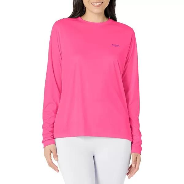 imageColumbia Boys Tidal Tee PFG Fish Flag Long SleeveUltra PinkFish and Friends Flag
