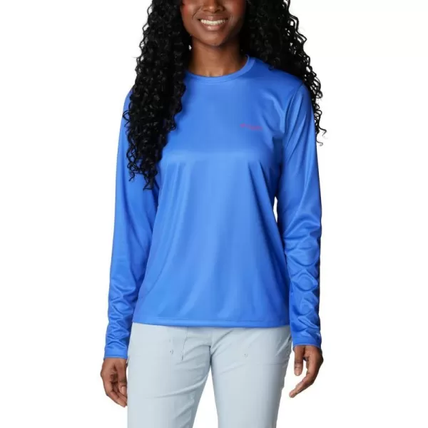 imageColumbia Boys Tidal Tee PFG Fish Flag Long SleeveViolet SeaFish and Friends Flag Ombre