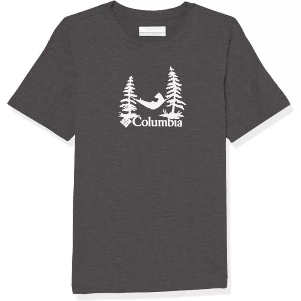 imageColumbia Boys Valley Creek Short Sleeve Graphic ShirtShark HeatherSnoozin Graphic