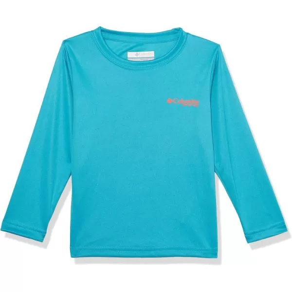imageColumbia Boys Y Terminal Tackle PFG Fish Flag LsOcean TealCool Green