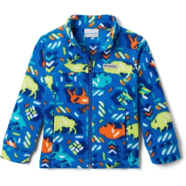 imageColumbia Boys Zing Iii Fleece JacketToddler Boys Bright Indigo Buffaloroam