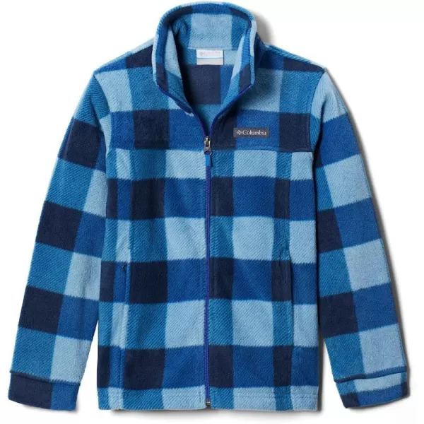 imageColumbia Boys Zing Iii Fleece JacketToddler Boys Bright Indigo Check Multi