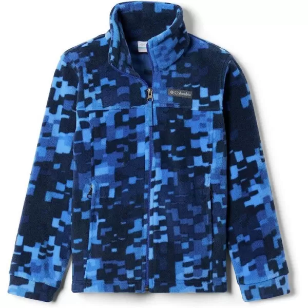 imageColumbia Boys Zing Iii Fleece JacketToddler Boys Bright Indigo Weave Print