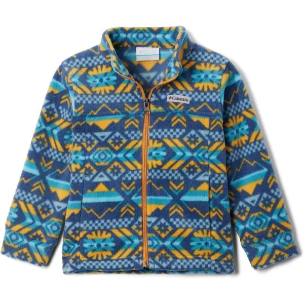 imageColumbia Boys Zing Iii Fleece JacketToddler Boys Dark Mountain Checkered Peaks