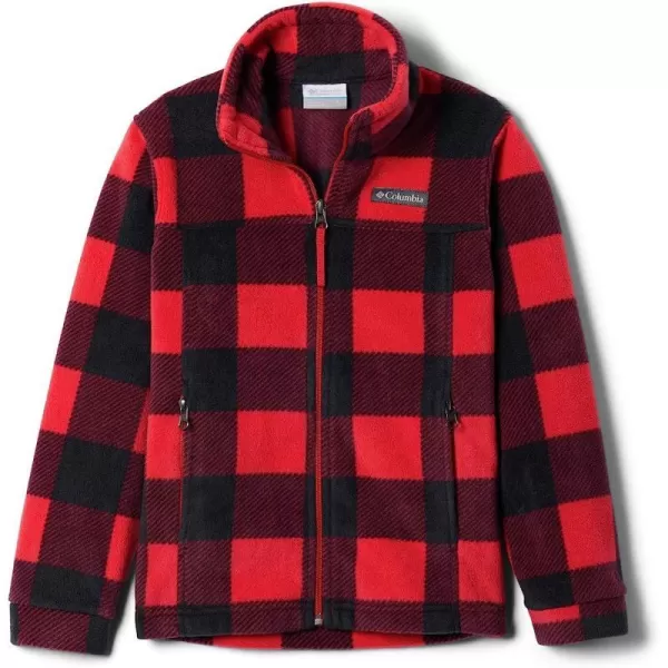 imageColumbia Boys Zing Iii Fleece JacketToddler Boys Mountain Red Check B Print