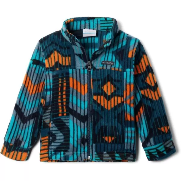 imageColumbia Boys Zing Iii Fleece JacketToddler Boys Night Wave Pathways