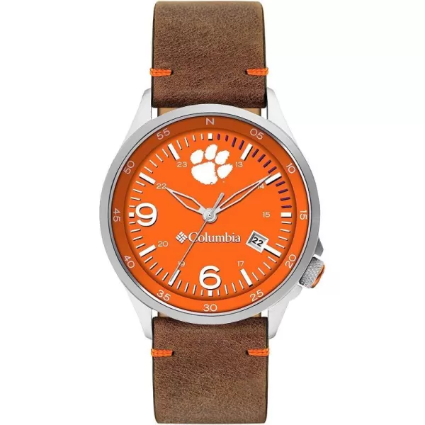 imageColumbia Canyon Ridge Clemson Tigers Mens Watch with Saddle Color Leather StrapColumbia Canyon Ridge Clemson Tigers Mens Watch with Saddle Color Leather Strap