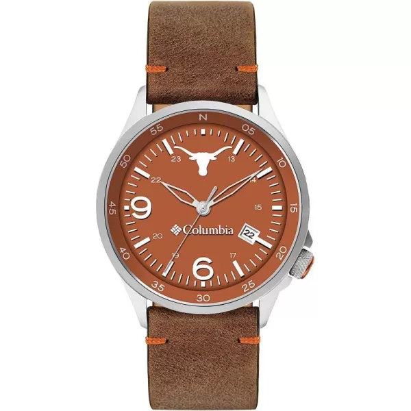 imageColumbia Canyon Ridge Texas Longhorns Mens Watch with Saddle Color Leather StrapColumbia Canyon Ridge Texas Longhorns Mens Watch with Saddle Color Leather Strap
