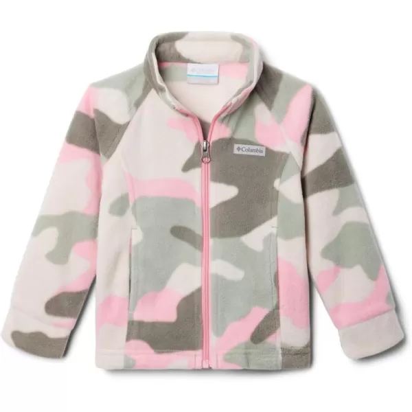 imageColumbia Girls Benton Springs Ii Printed Fleece JacketLittle Girls Pink Orchid Mod Camo