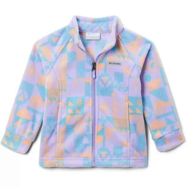 imageColumbia Girls Benton Springs Ii Printed FleeceFrosted Purple Quest