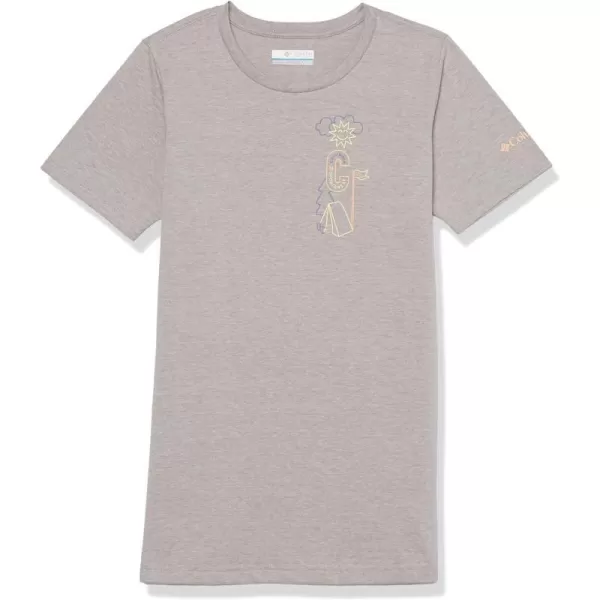 imageColumbia Girls Mission Lake Short Sleeve Graphic ShirtColumbia Grey HeatherCamp Csc Graphic