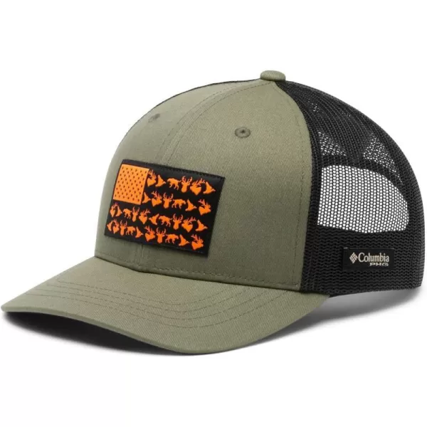 imageColumbia Girls PHG Mesh Snap BackStone GreenBlackGame Flag