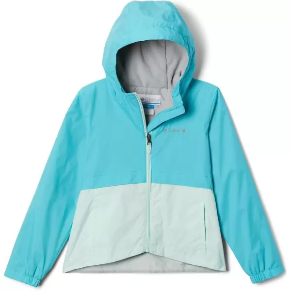 imageColumbia Girls RainZilla JacketGeyserSea Ice