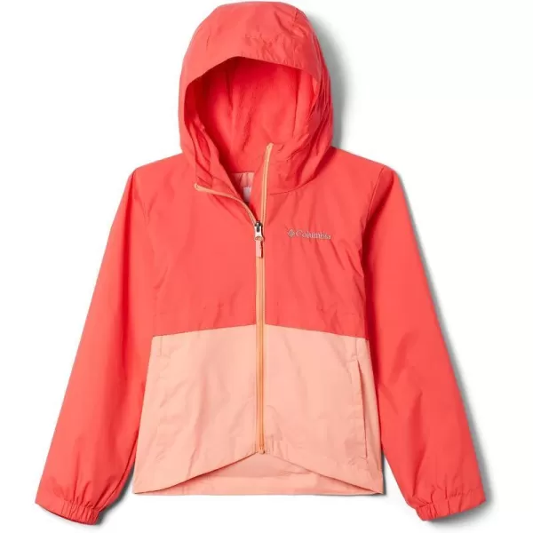 imageColumbia Girls RainZilla JacketRed HibiscusCoral Reef