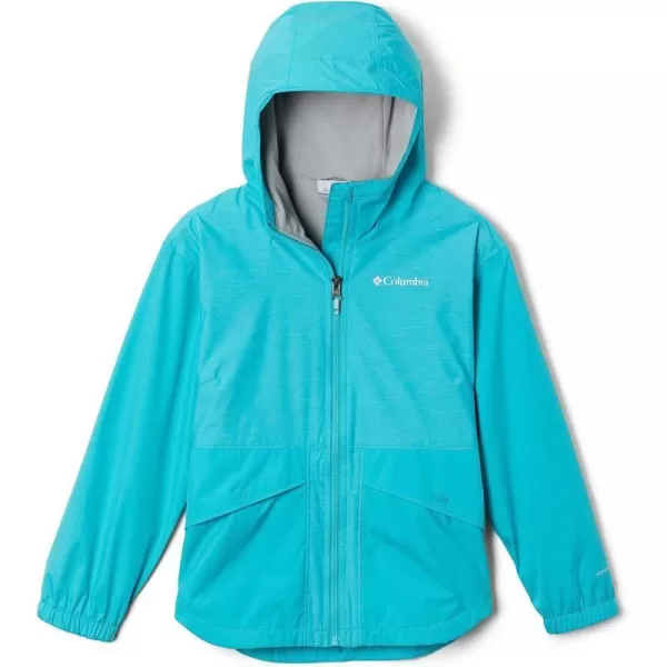 imageColumbia Girls Rainy Trails Fleece Lined JacketGeyserGeyser Slub