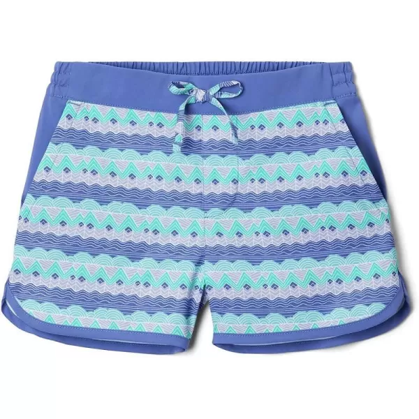 imageColumbia Girls Sandy Shores BoardshortAfrican Violet Striped Peaks