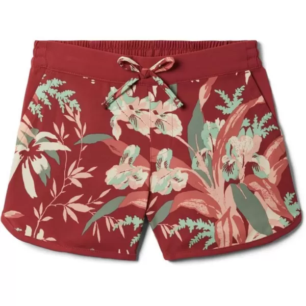 Dusty Crimson Magnolia Floral