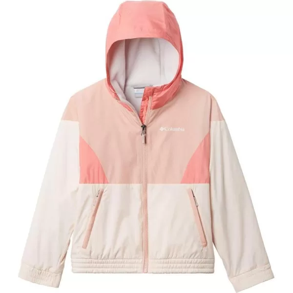 imageColumbia Girls Side Hill Lined WindbreakerPeach Quartz  Faux Pink  Salmon